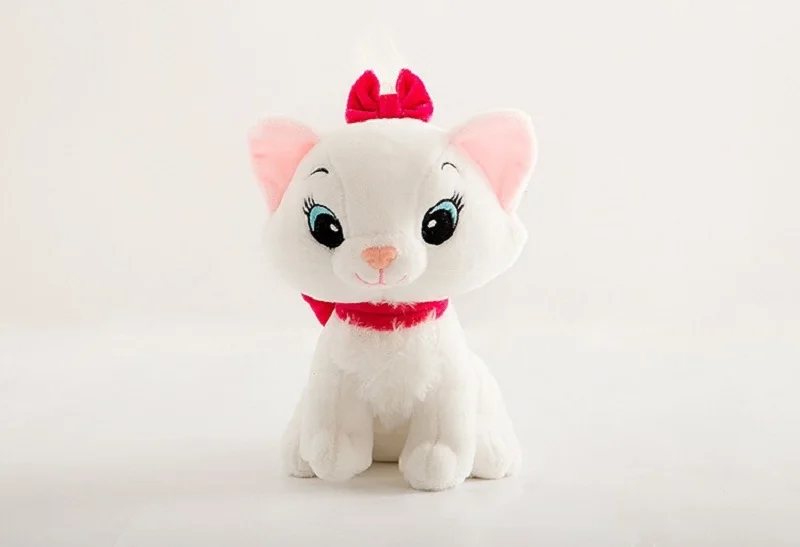 Мультфильм аристократы милый мягкий Кот плюшевые игрушки Marie 1 шт. 20 см белый каваи игрушечная кошка новое поступление детская комната кровать Decoratio
