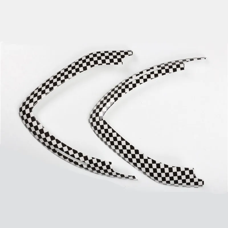 2 шт. молдинги для приборной панели автомобиля Обрезанные наклейки центральной