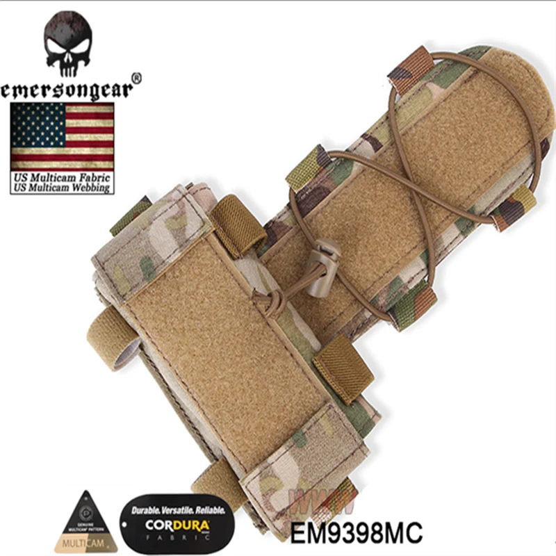 Шлем emersongear MK1 чехол для батареи BK RG Ranger Зеленый Мультикам Тактический карман-Противовес