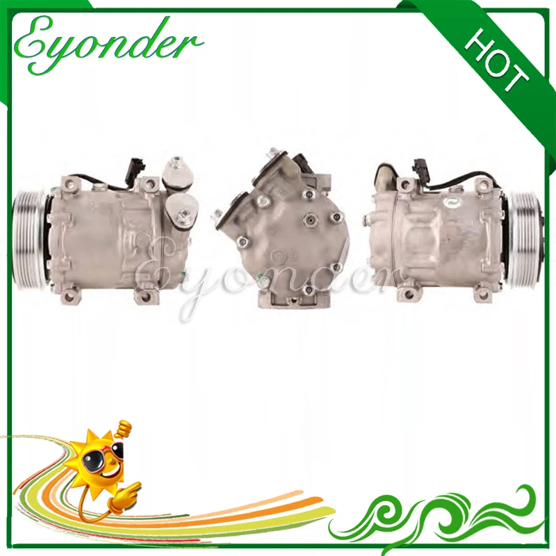 Компрессор кондиционера для Ford FOCUS C MAX II 1465439 3M5H19D629KE 3M5H19D629KF 1306784 1353483