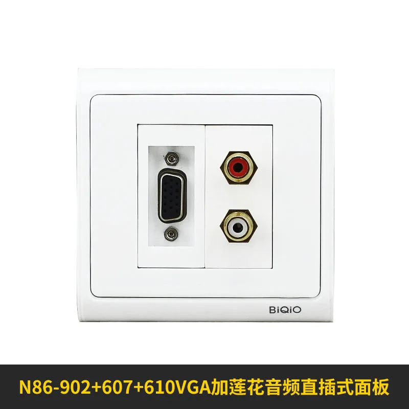 N86 902 + 607 610 VGA лотоса аудио Панель vga линии разъемы проводки Панель|Электрические