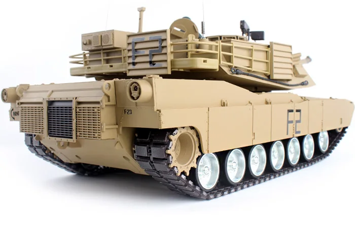 Бак для курения fighing U.S.A M1A2 Abrams RC Main Battle Tank 3918 1модернизированный шкала 1/16 (3