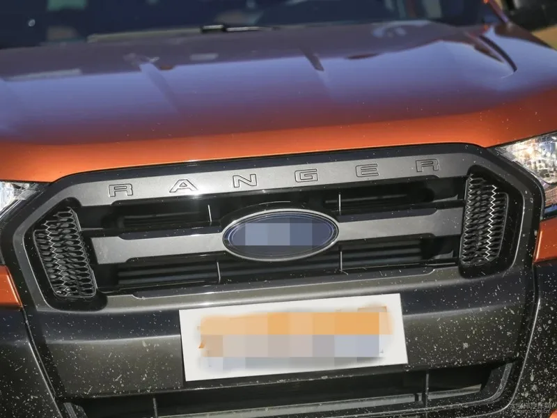Ranger эмблема на решетку радиатора задний загрузки Логотип для Ford Ranger PX MK2 MC 2012- прямой