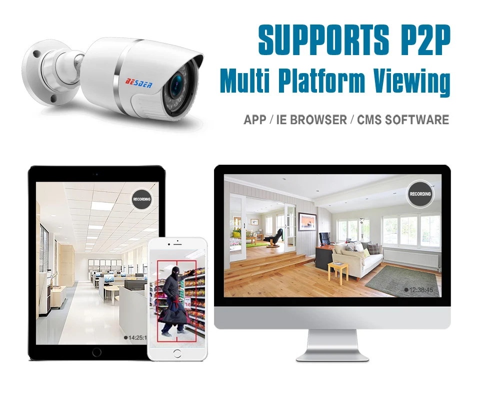 Besder Hi3516C+ SONY IMX291 Full 1080P IP камера металлическая Водонепроницаемая инфракрасная камера наружного наблюдения P2P Onvif Rtsp электронная сигнализация