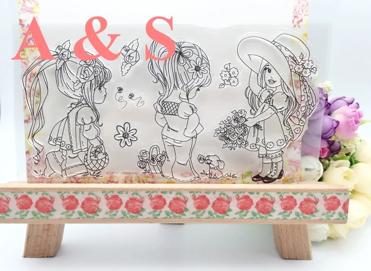 Прозрачный штамп для DIY скрапбукинга карты Альбом Бумага Ремесло силиконовая