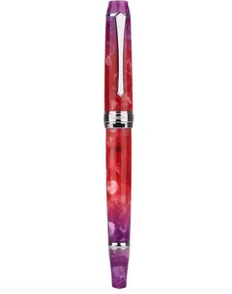 Penbbs 456 вакуумное наполнение авторучка прозрачная смола биколор наконечник даминг ручка - Цвет: 29SF