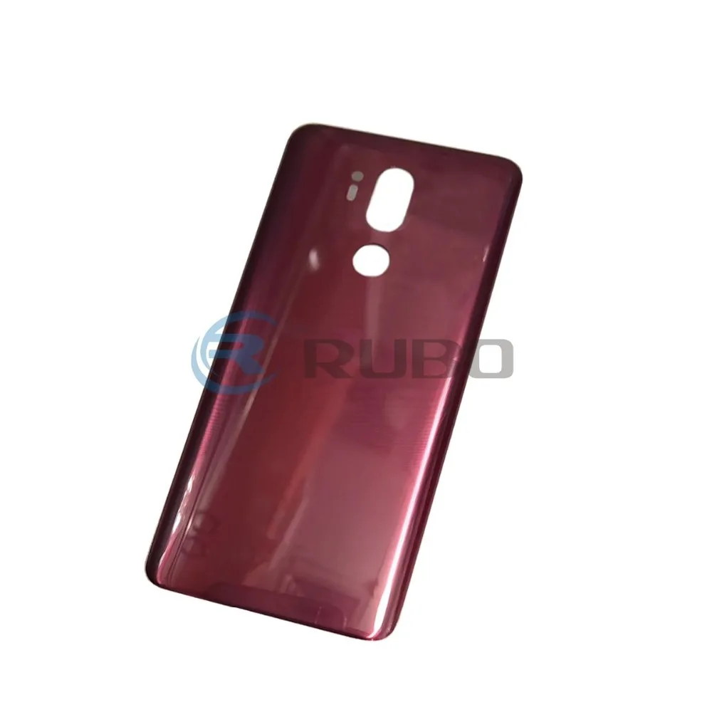 Для LG G7 ThinQ задняя крышка корпуса Стекло Задняя крышка батареи для G7 ThinQ G710EM 6," Задняя панель с клеем запасные части