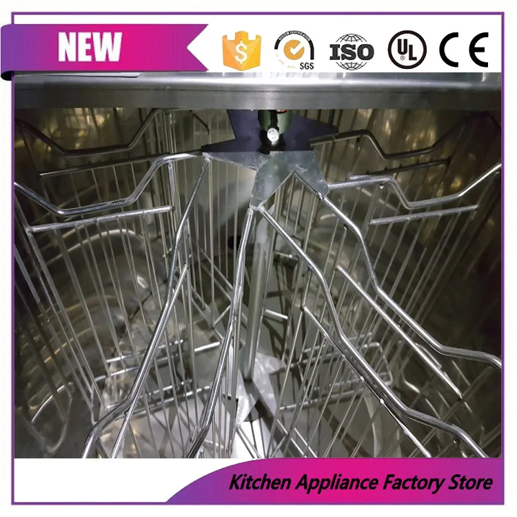 6 кадров из нержавеющей стали ручной экстрактор меда honey bee