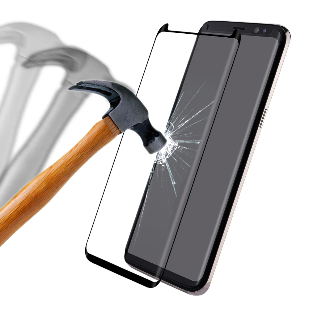 Vothoon закаленное стекло для Samsung Galaxy S8 S9 Plus Note 8 9 3D полное изогнутое защитное (не