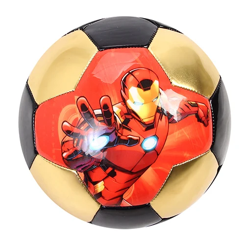 iron man Герой Marvel Человек-паук футбольный мяч из ПВХ Размер 3 Игрушка Мяч лучший рождественский подарок Игрушечные Мячи Спортивные Игрушечные Мячи - Цвет: iron man