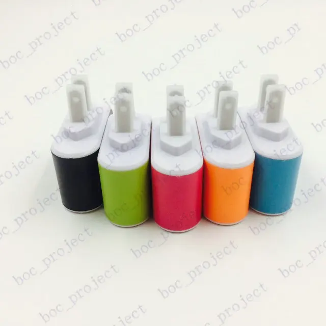 Внешний 3 USB настенное зарядное устройство адаптер для путешествий 5V 3.1A США