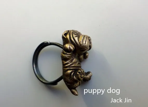 Новые модные кольца в стиле ретро Шарпей золотистые и серебристые обещания с