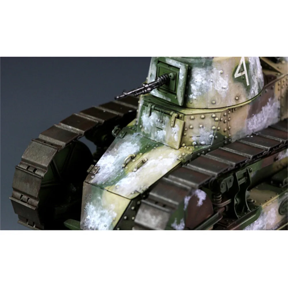 OHS Meng TS008 1/35 французский FT-17 легкий танк литой башни военный AFV модель строительные