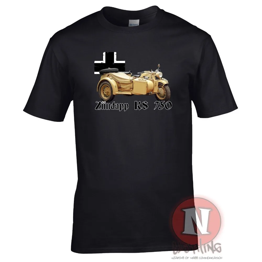 Zundapp K750 Ww2 немецкий военный моторад футболка рант Танк Weltkrieg 2 2019 новейшая