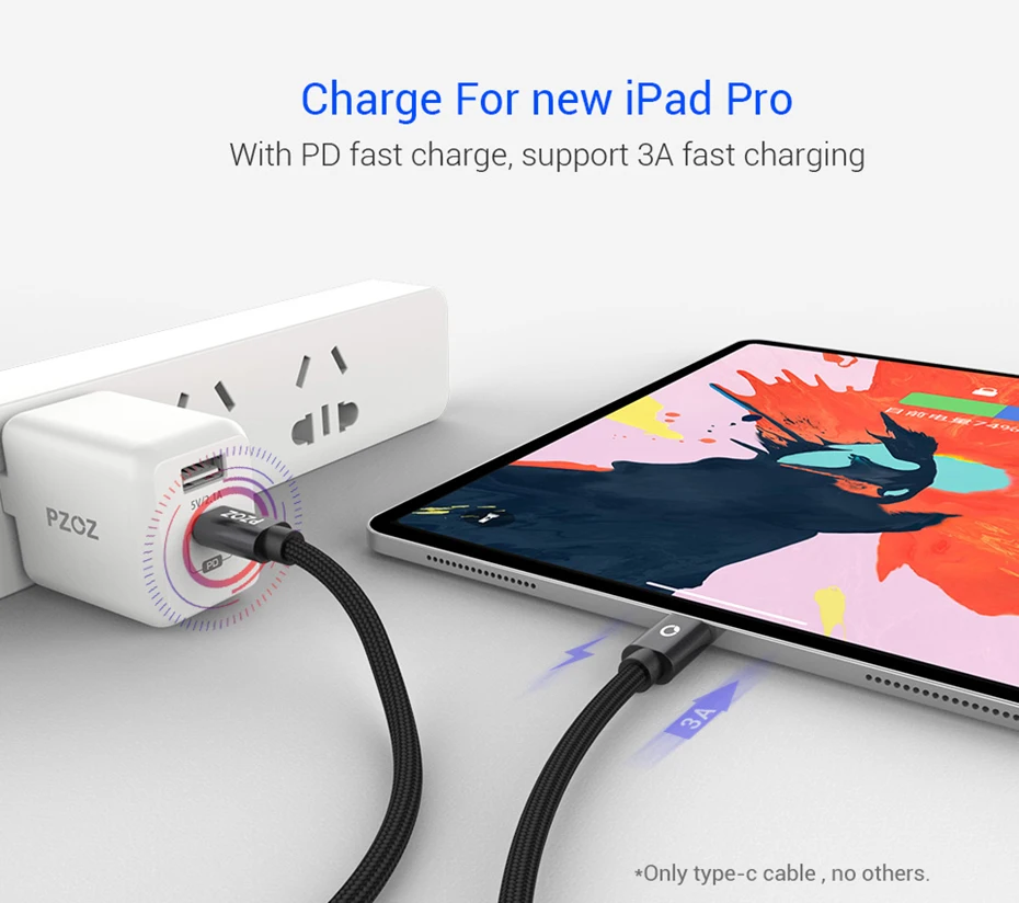 PZOZ кабель Usb type C к Usb type C 3a для Macbook USB C папа к USB C папа PD быстрое зарядное устройство Usbc зарядное устройство для samsung Galaxy S9