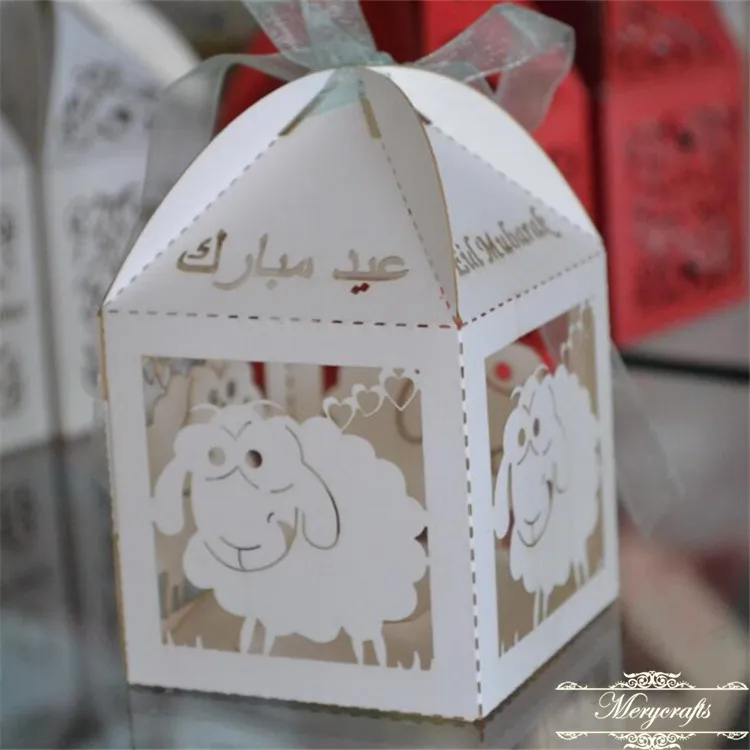 ИД Мулай английский и арабский лазерная резка милые овечьи узорные подарочные