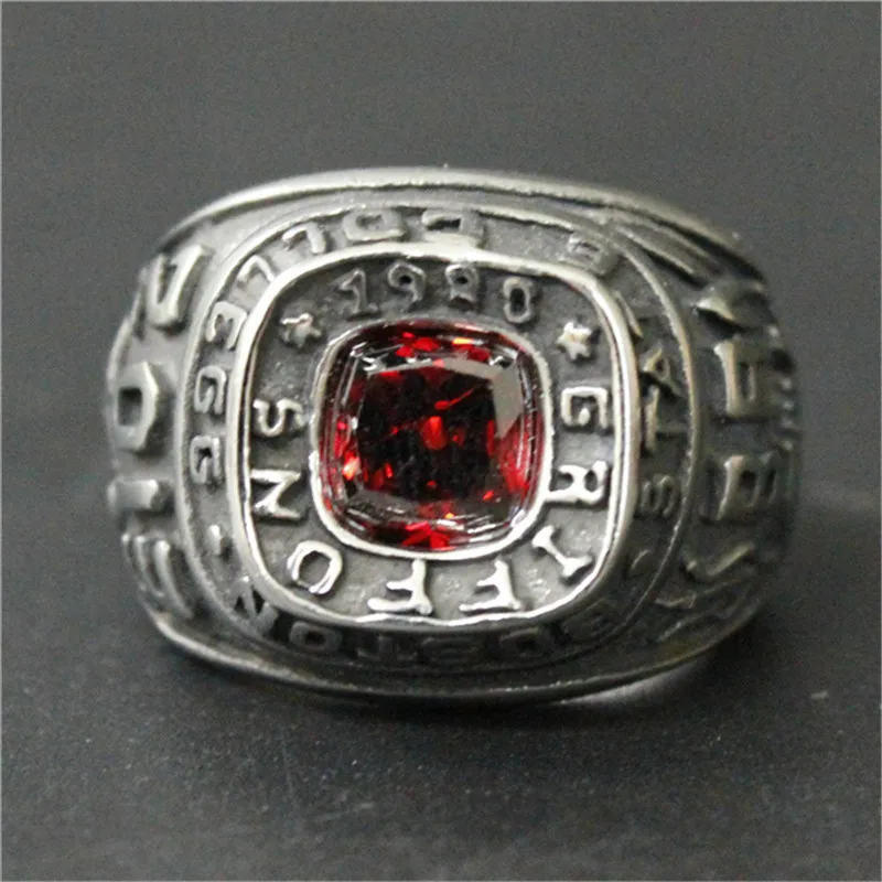 3 шт./лот оптовая цена новое кольцо чемпиона из нержавеющей стали 316L Крутое в