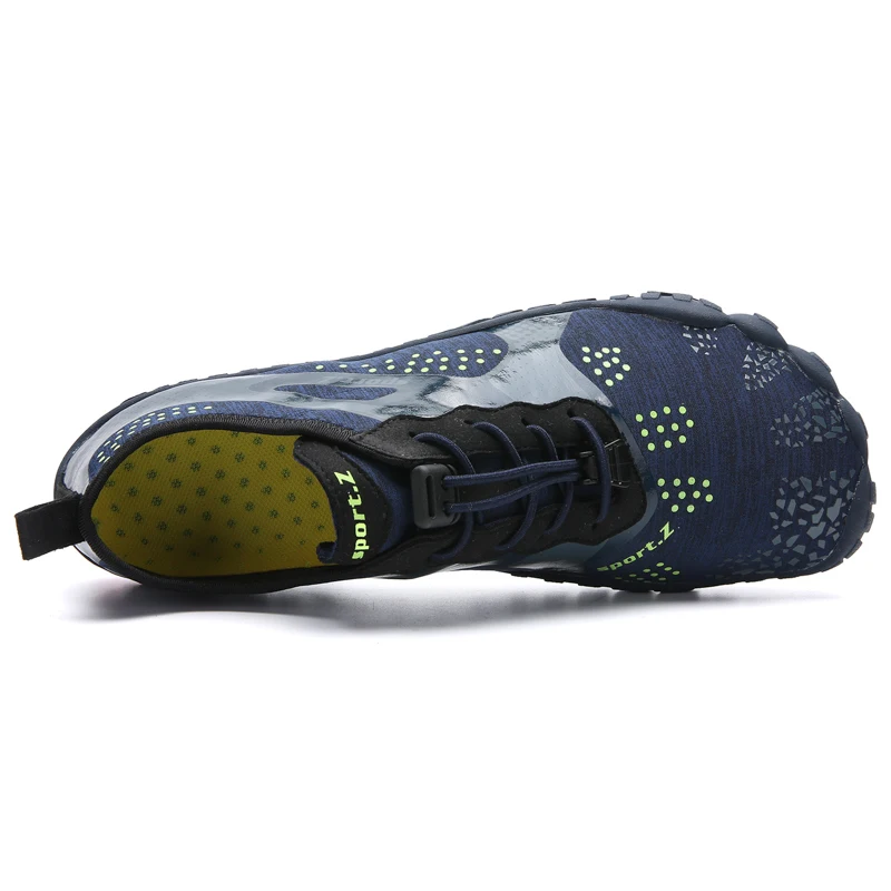New five-finger hiking wading shoes cross-border outdoor skid proof upstream lovers beach diving and water | Обувь