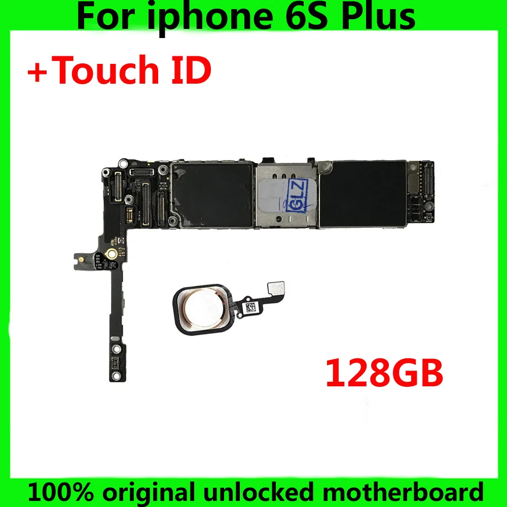 Бесплатная iCloud полнофункциональная оригинальная материнская плата с/без Touch ID