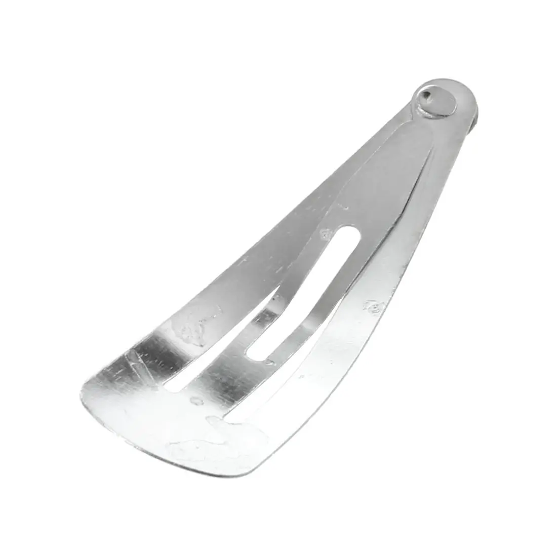Набор из 50 серебристых зажимов для волос 40 мм с бантом|Шпильки и заколки волос| |