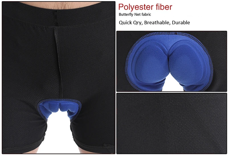 Абсолютно Новый велосипед Велоспорт Нижнее белье 3D шорты для велоезды с