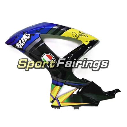 Впрыска мотоцикла ABS Акула синие обтекатели для Suzuki GSXR 600-750 GSXR750 k8 год 2008 2009 2010 Полный обтекатели Cowls
