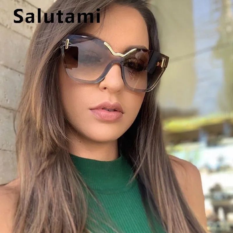 Солнцезащитные очки с заклепками для мужчин и женщин роскошные брендовые