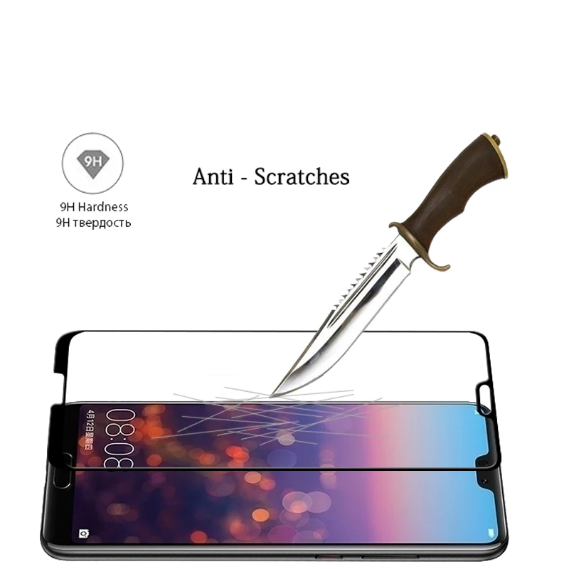 Полное покрытие 3D изогнутое закаленное стекло пленка для Huawei P20 LITE ANE-AL00 ANE-TL00 PRO