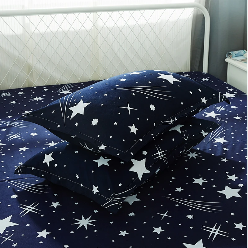 Комплект постельного белья Meteor для душа черно белый комплект с пододеяльником