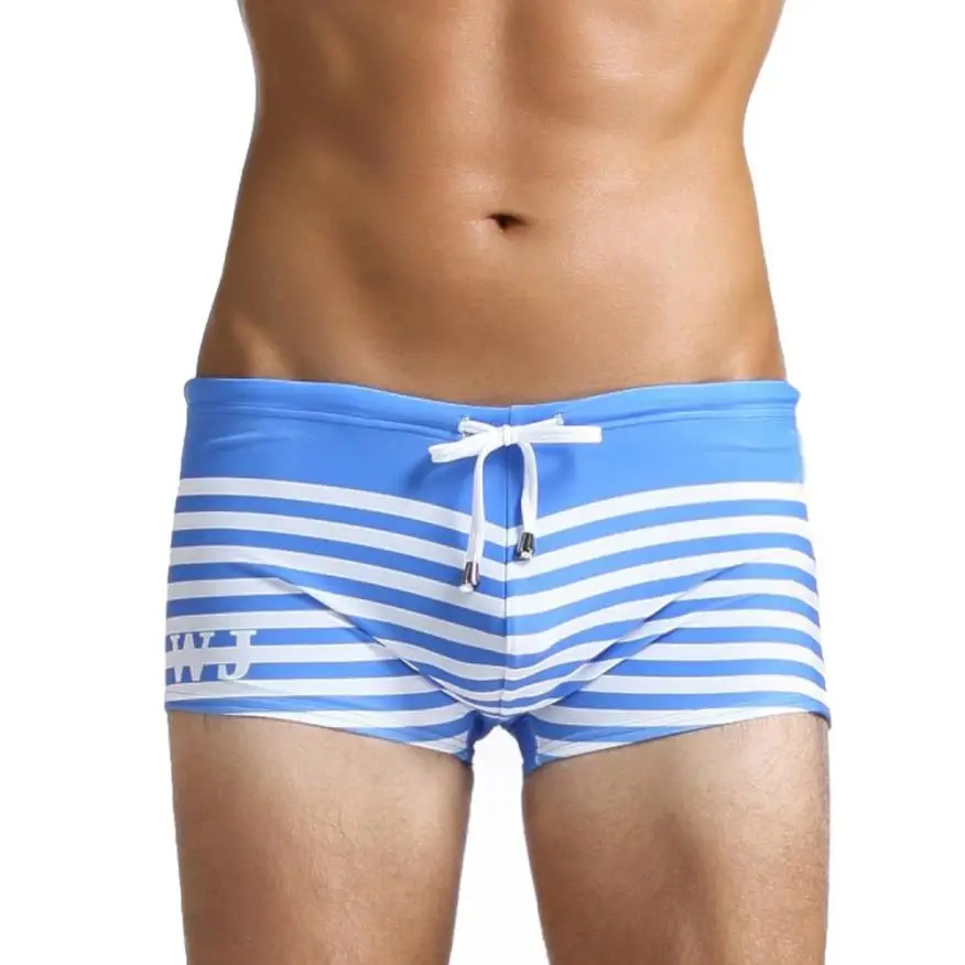 Мужские плавки Трусы в полоску пляжная одежда нижнее белье разноцветные