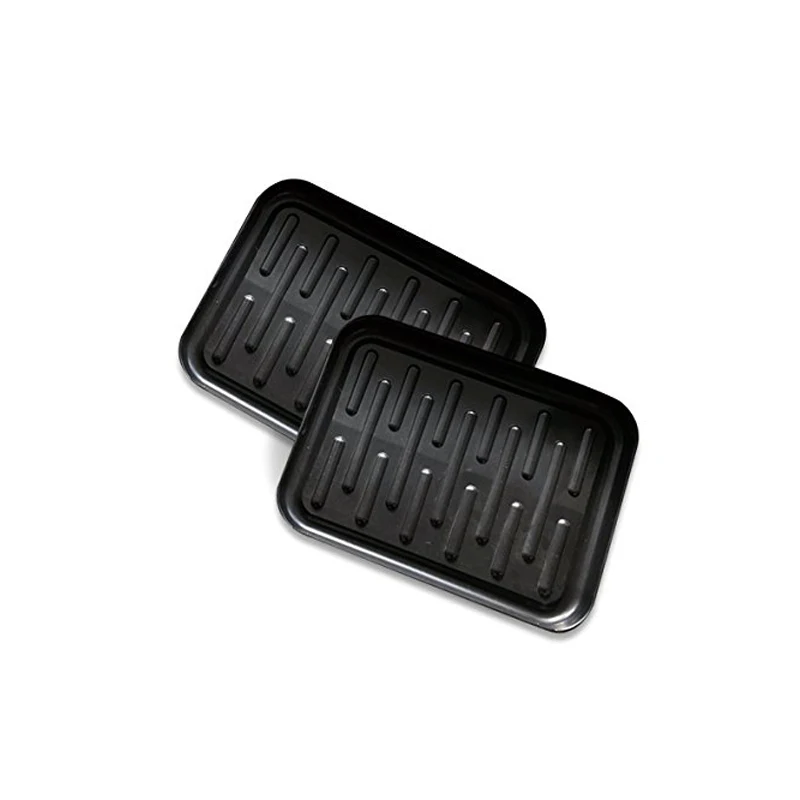 2pcs 2 шт многоцелевой коврик для обуви и лоток для защиты пола, подходит как для внутреннего, так и для наружного использования, цветочные горшки, ботинки/обувь/миска для домашних животных - Цвет: 2pcs
