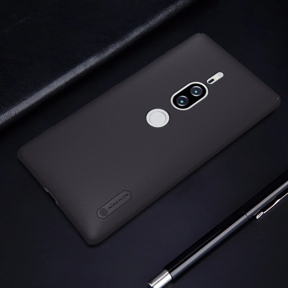 Чехол NILLKIN для sony Xperia XZ2 Premium, супер матовый защитный жесткий чехол-накладка, розничная посылка