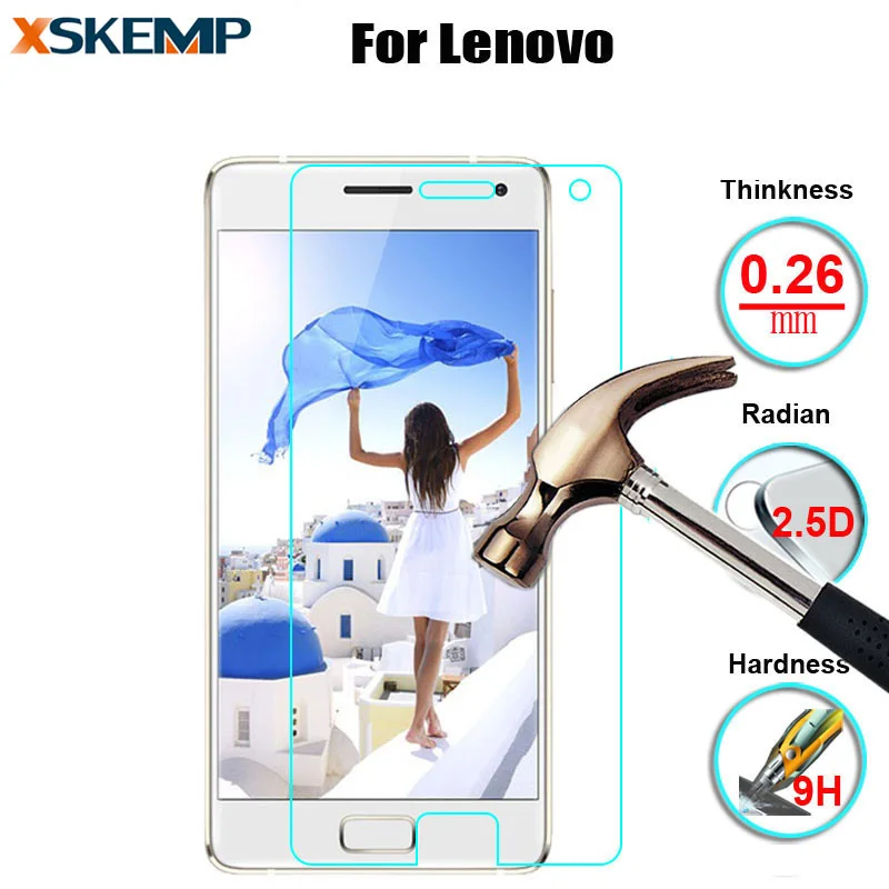 9 H 2.5D Закаленное Стекло протектор для Lenovo K3 Note Vibe Z90 Z2 P1 K5 плюс Примечание A319 a536 A2010