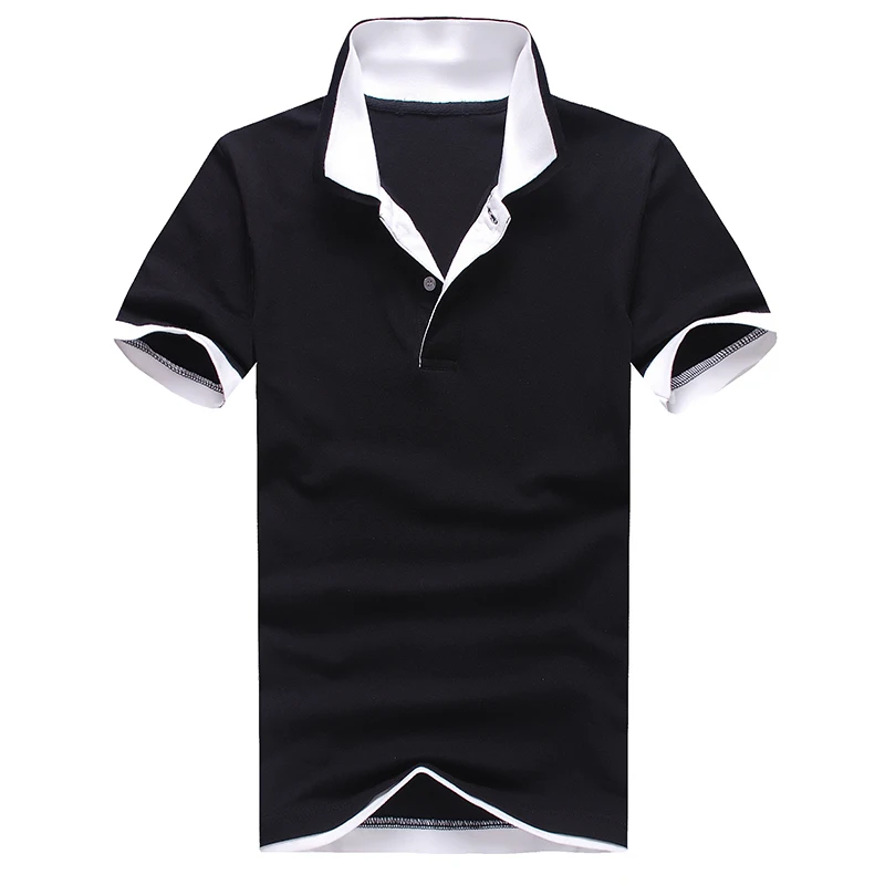 AIRGRACIAS мужской Бренд Poloshirt для мужчин сплошной цвет мужские хлопковые топы с короткими рукавами Повседневные майки поло дропшиппинг