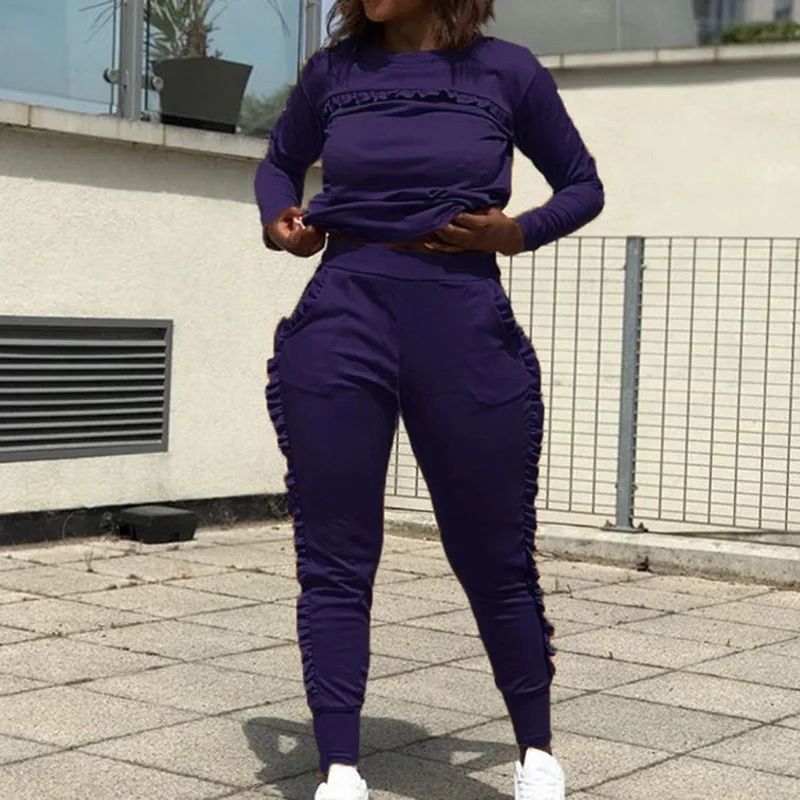 Дропшиппинг Осень зима 2019 новинка женские спортивные костюмы для бега костюм из