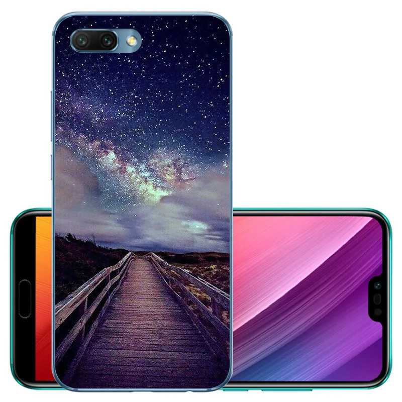 XKQ Чехол для huawei Honor 10, чехол для Honor 10, мягкий силиконовый чехол для телефона, защитный чехол для Honor 10i 10 Lite 10 i Funda - Цвет: XKQ