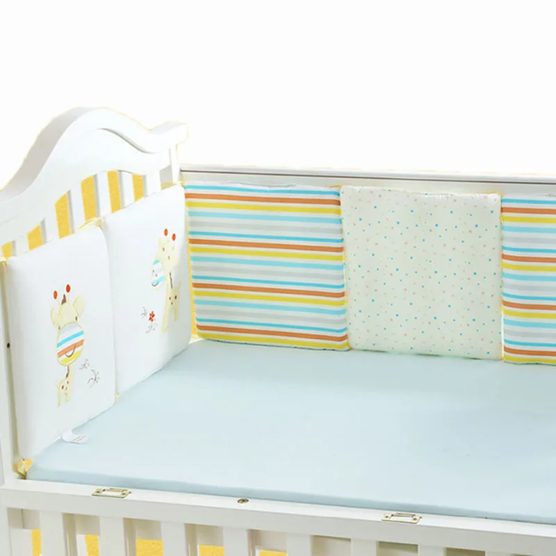 6 шт./партия бампер для кроватки детская кровать новорожденного малыша в кроватку