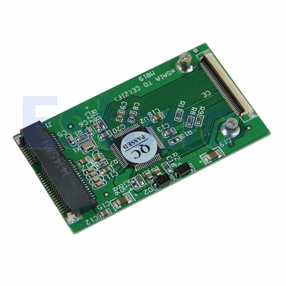 1 шт. Новый mSATA PCI-E SSD до 40pin ZIF CE кабель адаптер карта горячий C26 | Компьютеры и офис