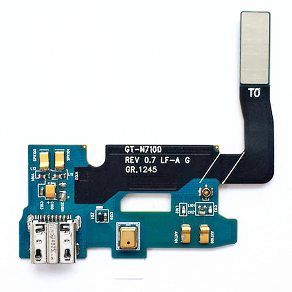 

5pcs/Lot New USB Charging Dock Flex Cable For Samsung Galaxy Note 2 N7100 Charger Port Connector Board Replacement Parts