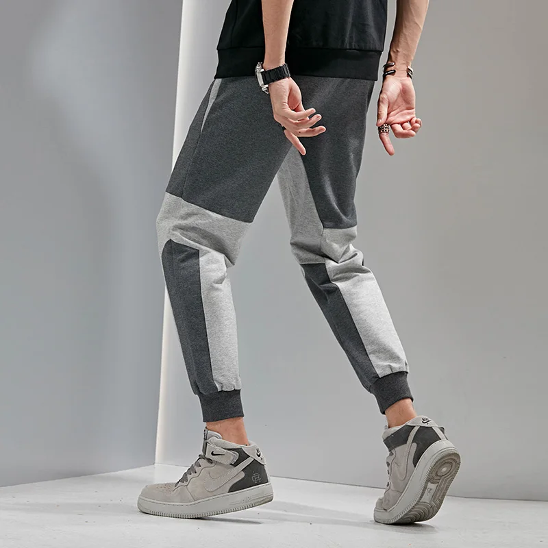 SingleRoad Joggers мужские осенние весенние повседневные штаны для бега высококачественные мужские брюки в стиле хип-хоп спортивные штаны эластичные уличные