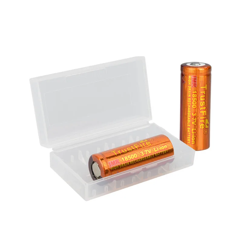 2 шт./лот 3 7 V 1100mAh IMR 18500 аккумуляторная батарея с большим увеличением литий-ионная