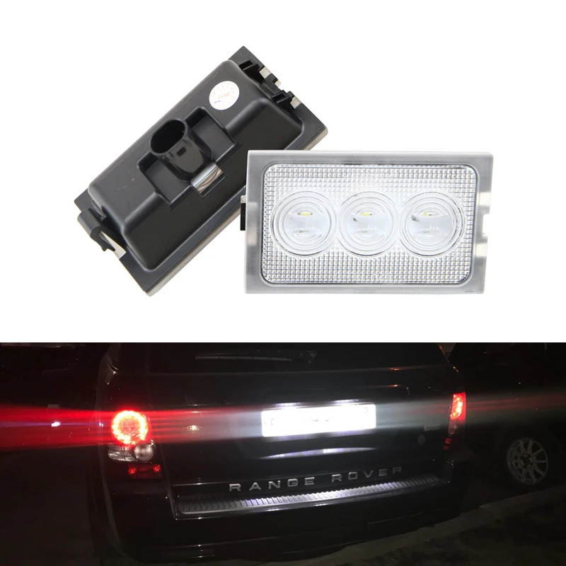 OEM-заменить 3-Led фонарь освещения номерного знака в сборе для Ленд Ровер Range Rover Sport(Land Rover Range Rover Sport L320 Discovery LR3 LR4 freelander LR2