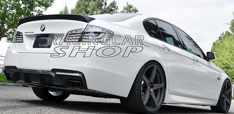 Неокрашенный спойлер V типа Подходит для BMW F10 F18 5 SERIES 520i 523i 528i 535i 2011UP B105F|for bmw|for bmw f10