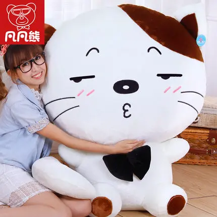 2017 хит продаж 45 см милые плюшевые игрушки с большими кошечками мягкие куклы