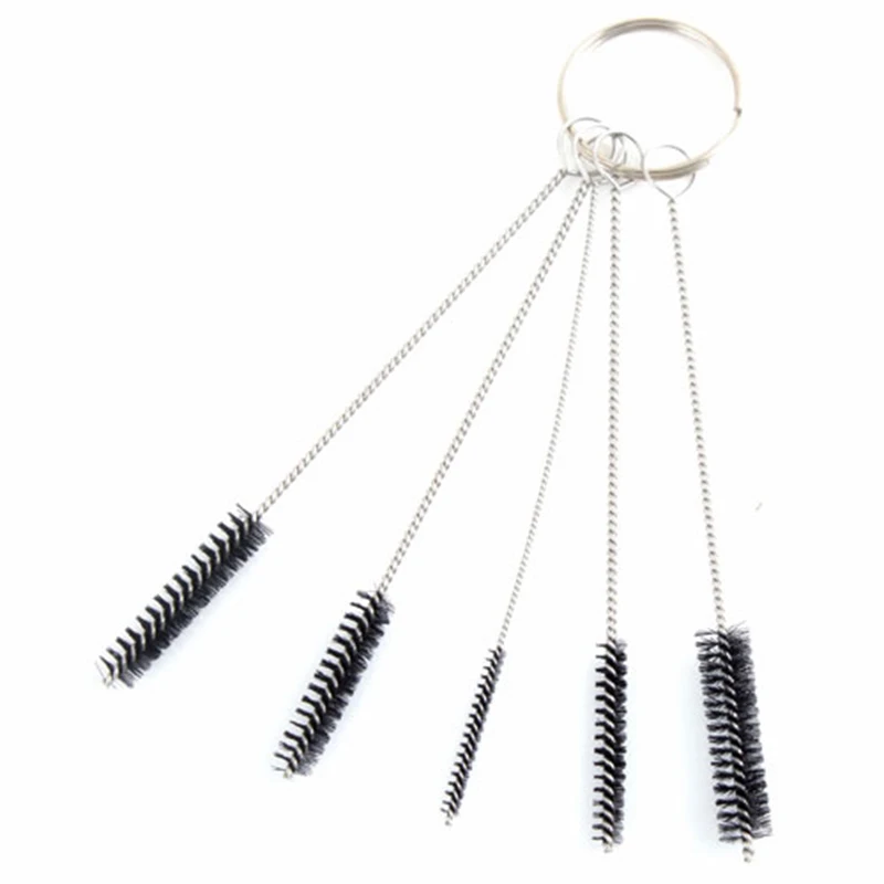 1 комплект включает в себя 5 различных размеров кистей для чистки татуировок