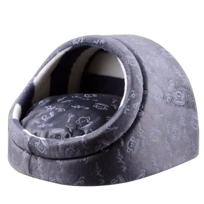 Three Size Dog Beds House Warm Colorful Lovely Lounger Kennel Cats Washable Product For Small Medium Pets Chihuahua Animal | Дом и сад