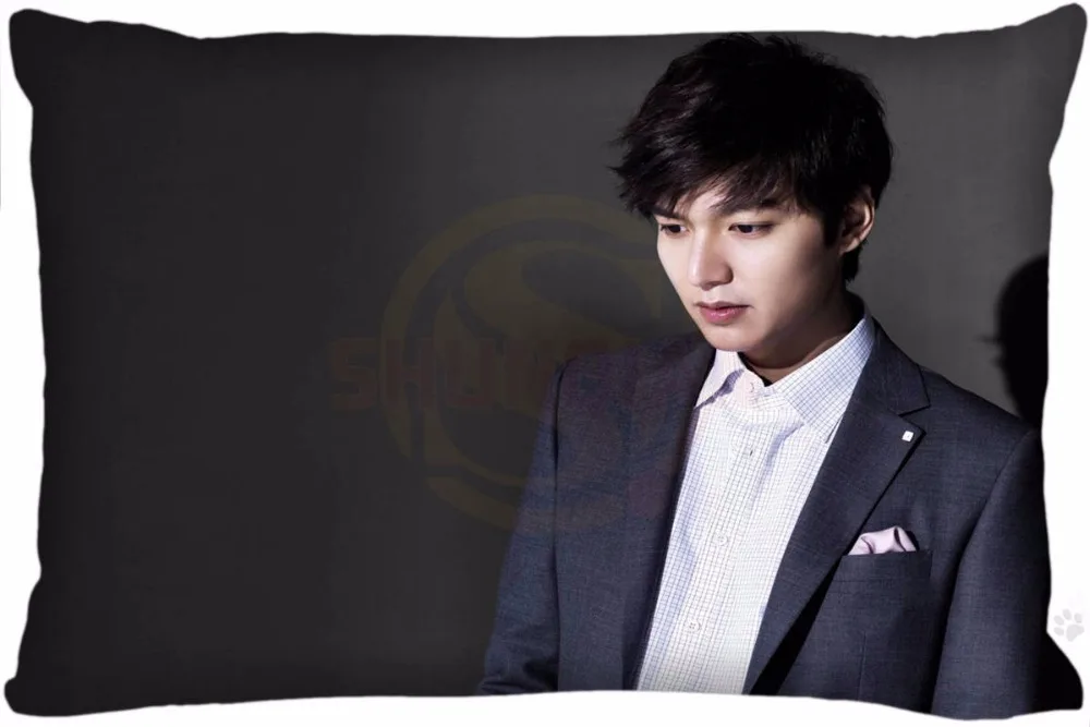 Хит продаж Ли Мин Хо актер на заказ молнии прямоугольная наволочки Подушка