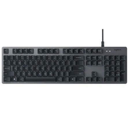 Logitech K840 механическая клавиатура игра механическая клавиатура не-переключатель Cherry Omron переключатель ROMER-G высокая скорость триггерный анод alumi