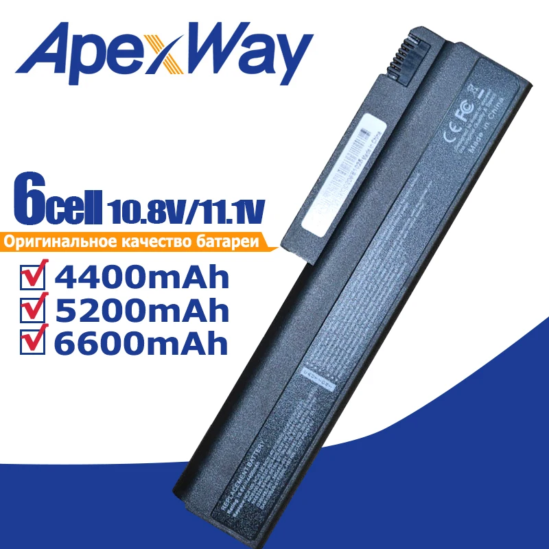 Аккумулятор для ноутбука HP, 6 ячеек, 6710b, 6910p, 6715s, NC6110, nc6140, NC6230, NC6400, NX6105, NX6115, nx6130, NX6310, NX6320