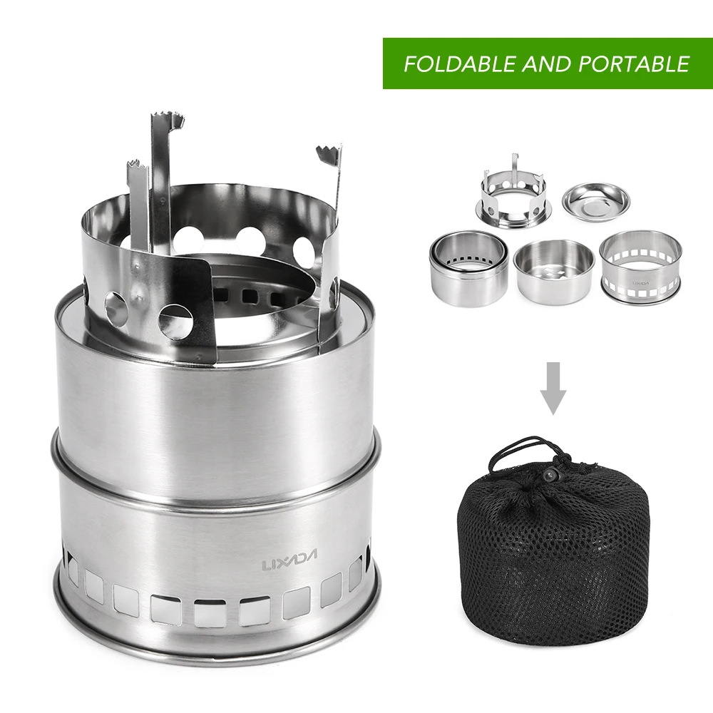 Напольная печь для приготовления пищи дровяная с спиртовым поддоном Пешие